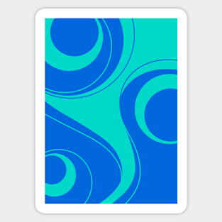 Abstract V40 Sticker